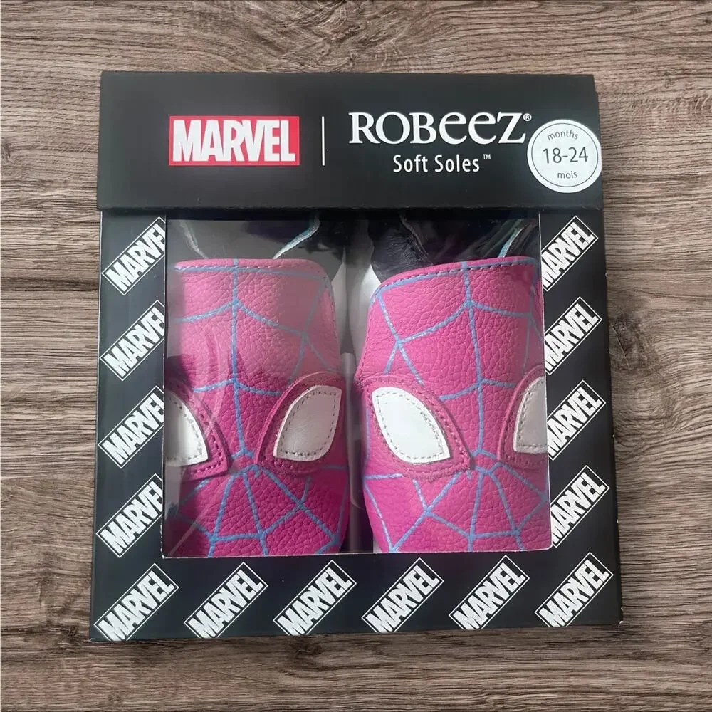 Robeez x Marvel Ghost Spider Moccasin 18-24 months
